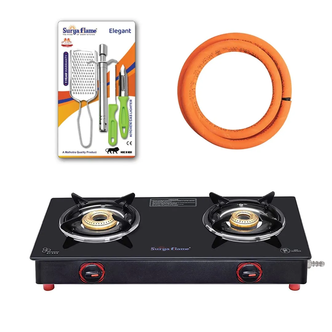 1 SF PNG STOVE 2B SMART MS NA|1 SF HOSE PIPE 1.5 MTR..|1 SF SPARK LIGHTER - ELEGANT (PACK OF 4)..vb