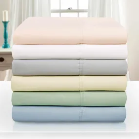 1000 Thread Count Lyocell Blend Solid Deep Pocket Bed Sheet Set