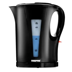 1.7L Fast-Boil Cordless Black Electric Kettle