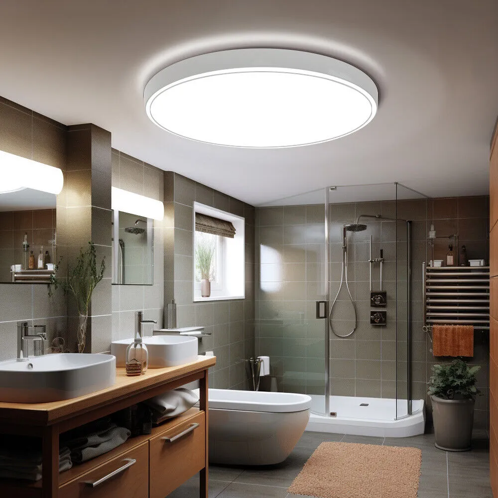 18W LED Ceiling Light, 160-Degree Beam, 2050 Lumens, Round