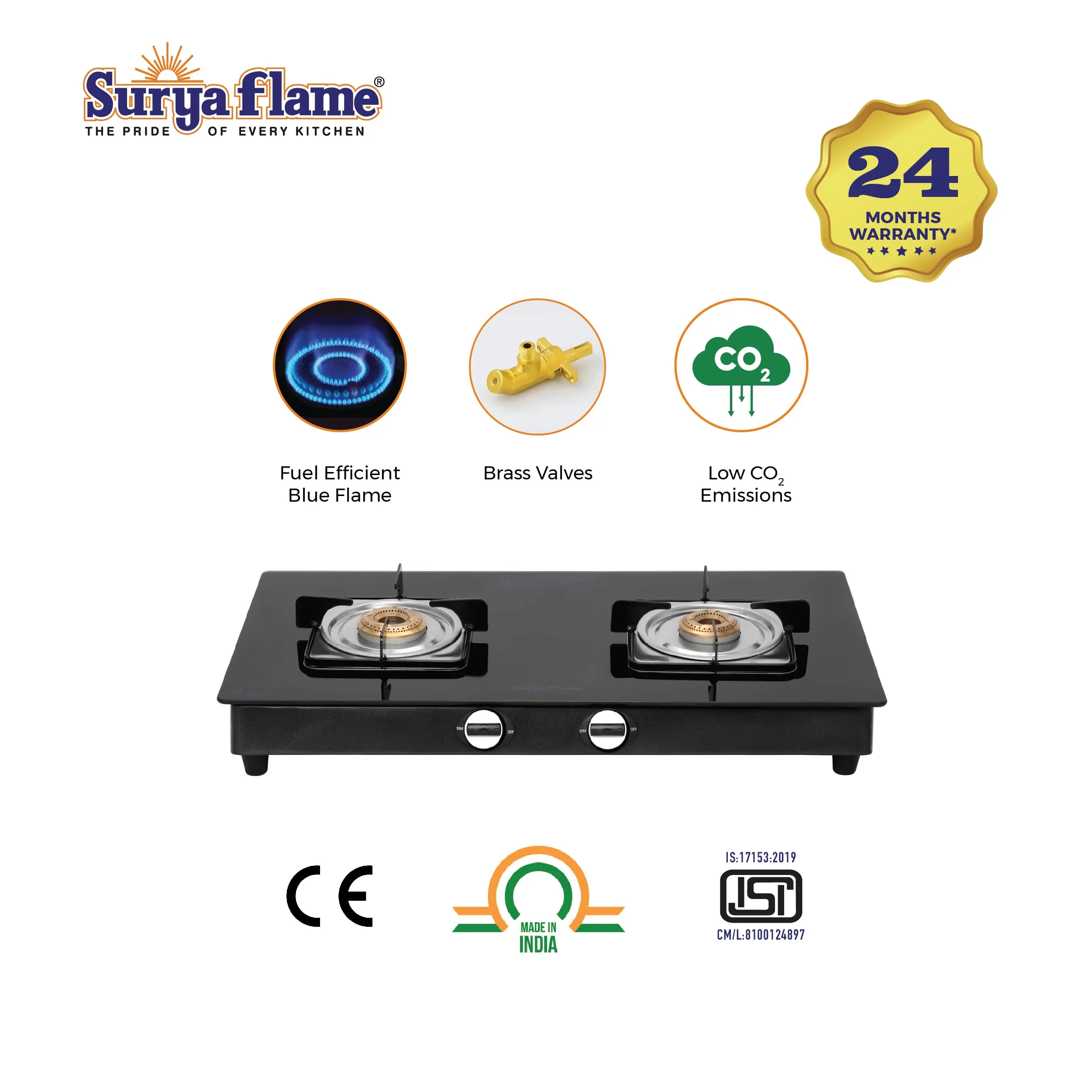 2 SF LPG STOVE 2B NEXA M..