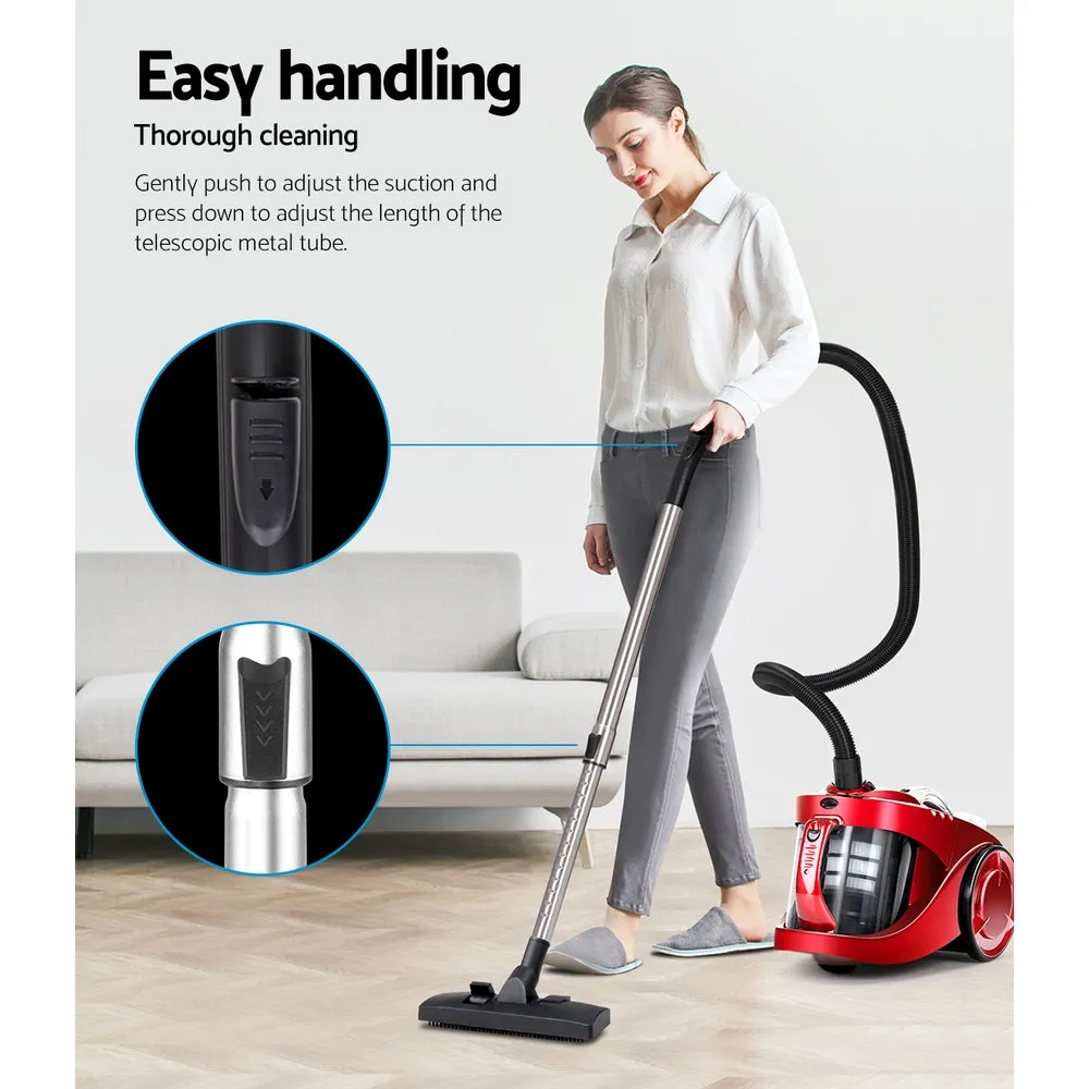 2200W Bagless Vacuum Cleaner w/ HEPA Filter 3.5L - Devanti