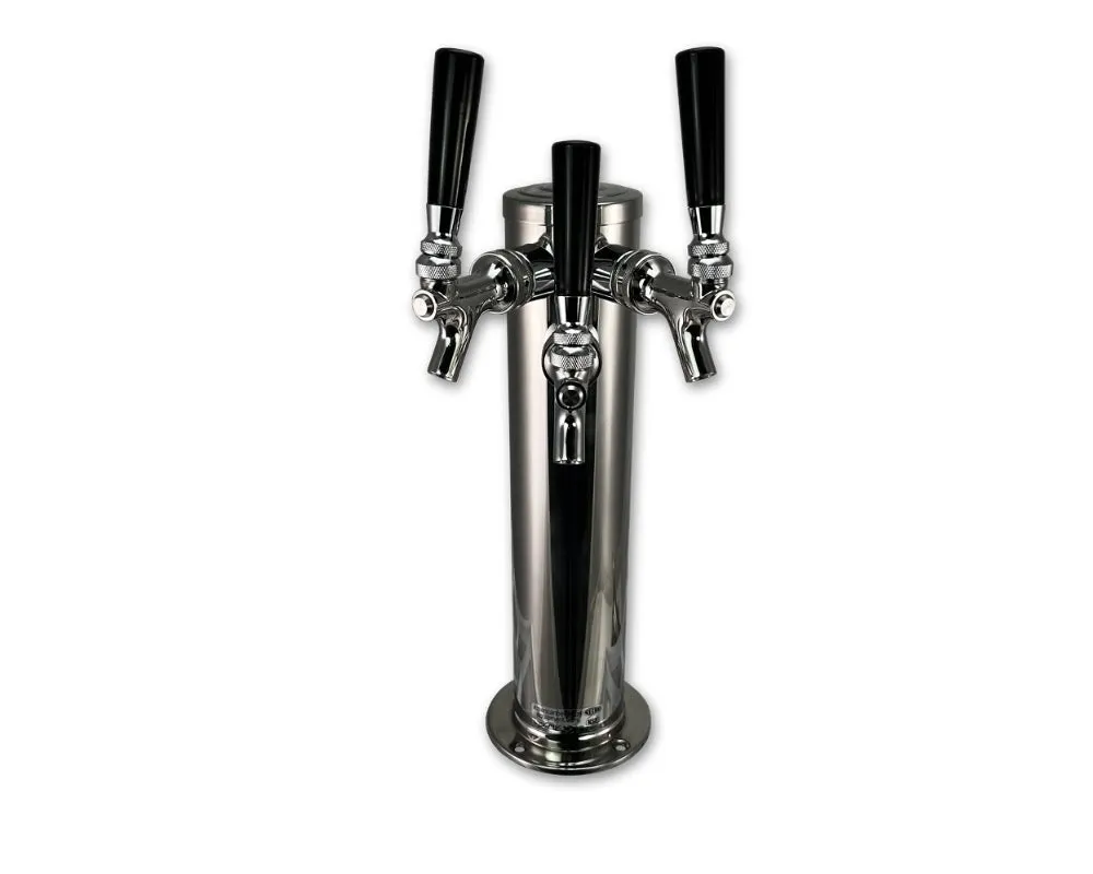 3 Tap Draft Beer Tower