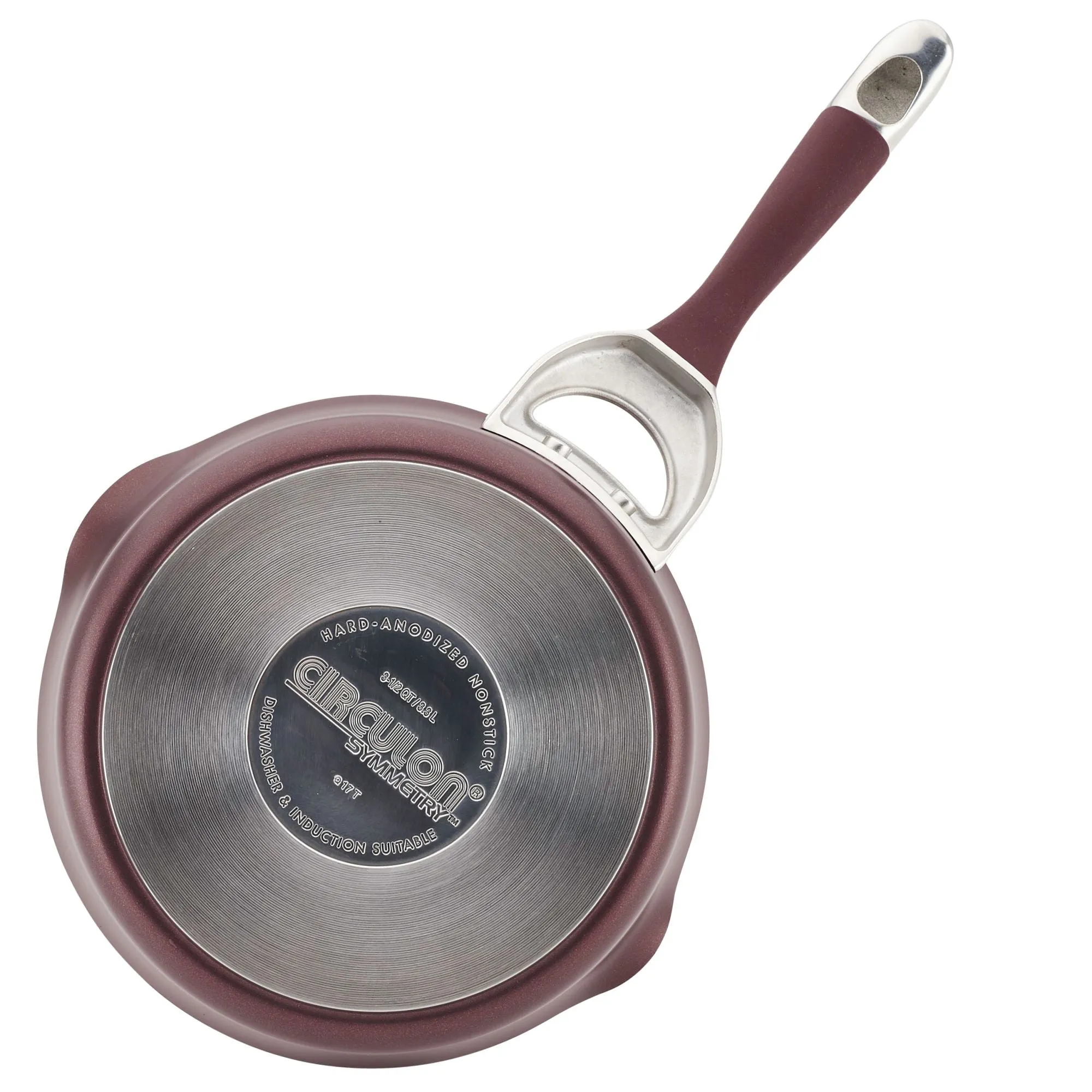 3.5-Quart Nonstick Straining Saucepan