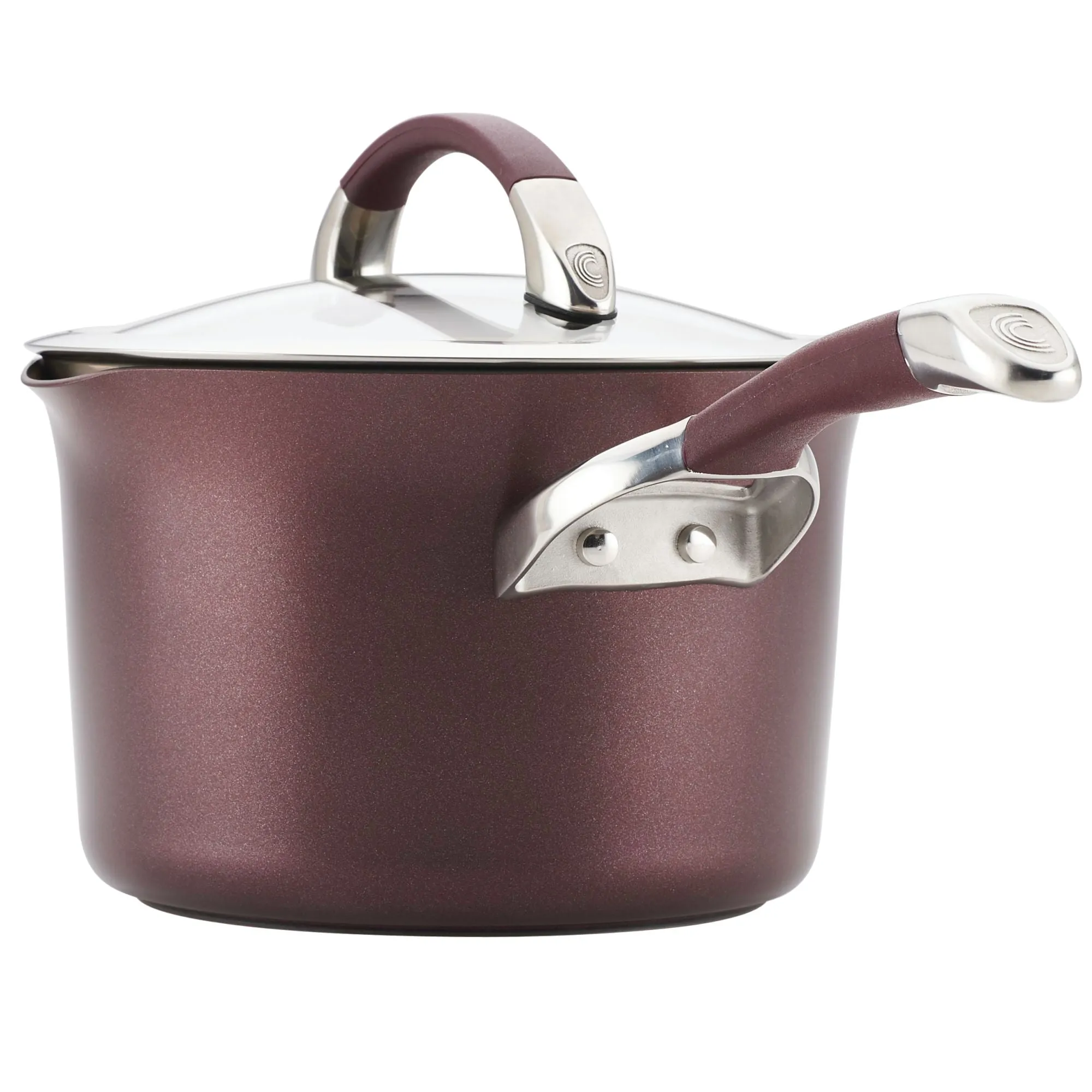 3.5-Quart Nonstick Straining Saucepan