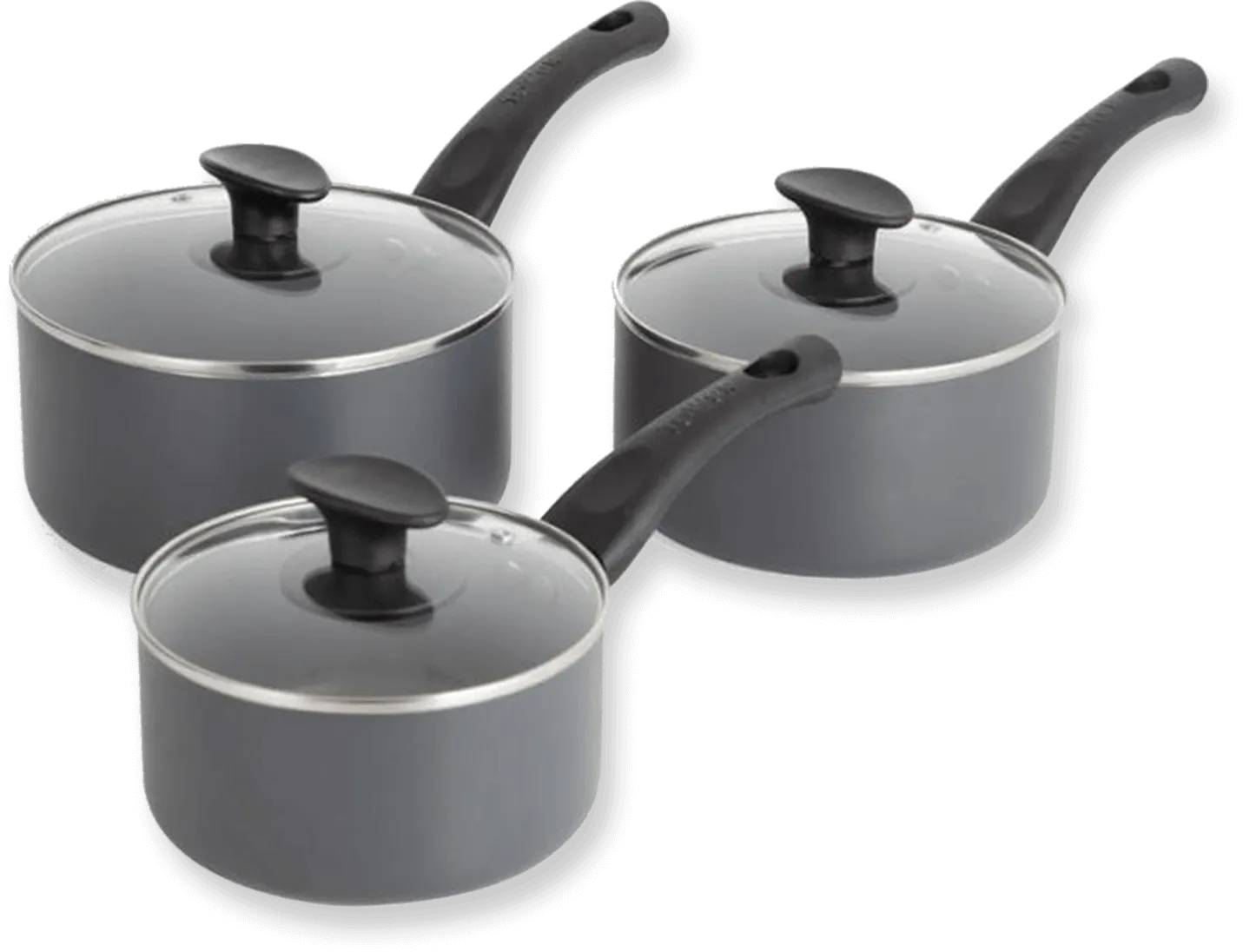 3pc Non-stick Saucepan Set