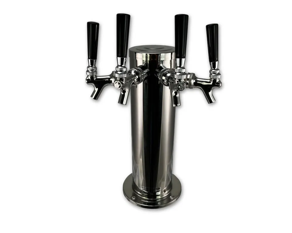 4 Tap Draft Beer Tower