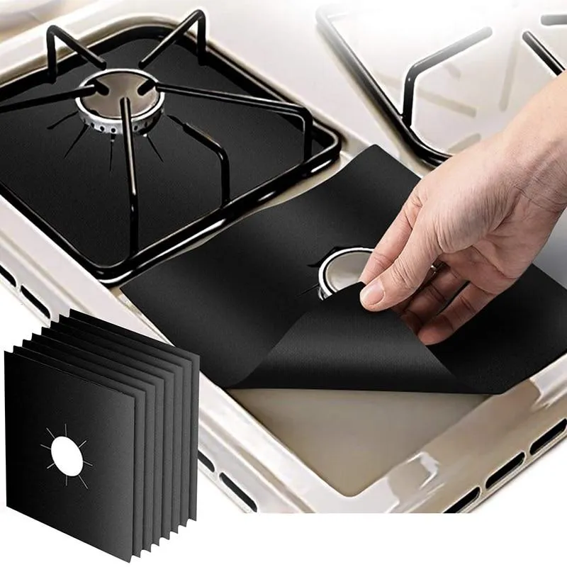 4pcs Stovetop Protection Liner