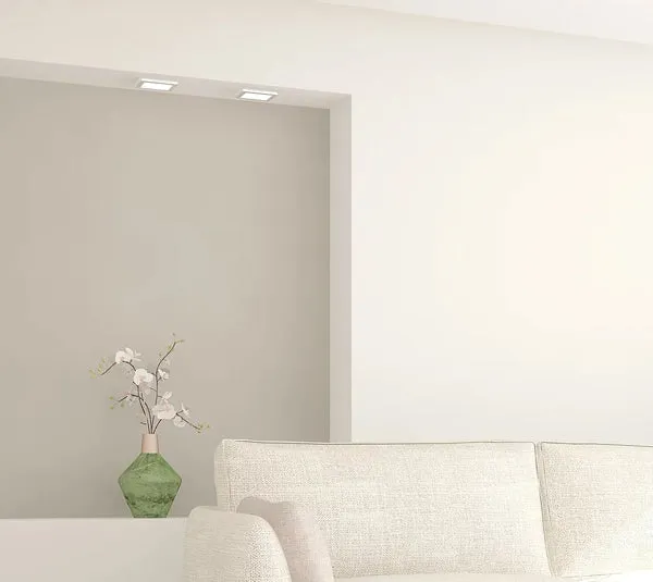 4" Square Slim Recessed LED Light