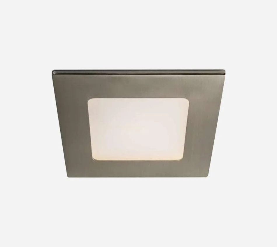 4" Square Slim Recessed LED Light