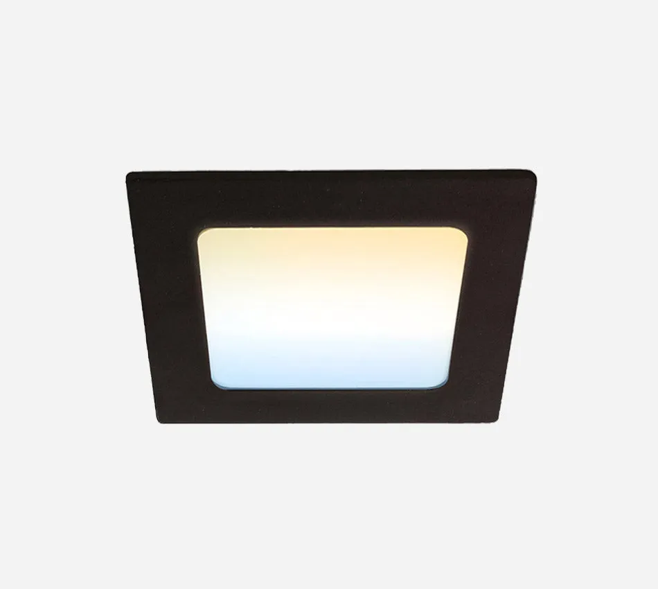 4" Square Slim Recessed LED Light