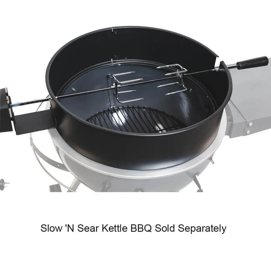 57cm Kettle Rotisserie Kit | Flaming Coals