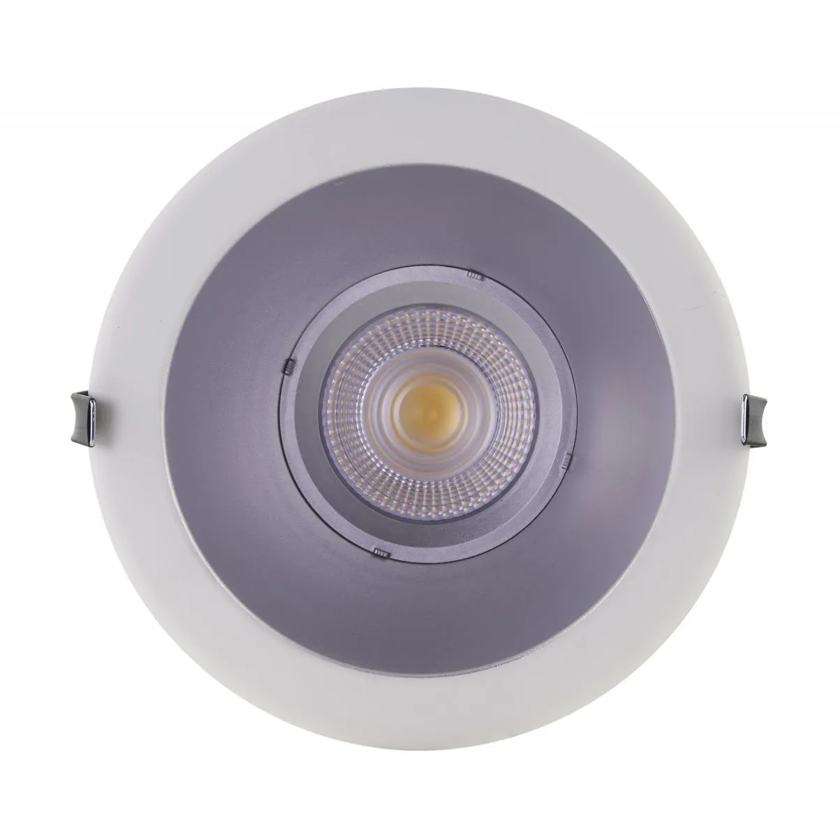 6 In. Commercial Canless LED Recessed Light, 23 Watts, 1750 Lumens, Selectable CCT, Silver Finish, 120-277V