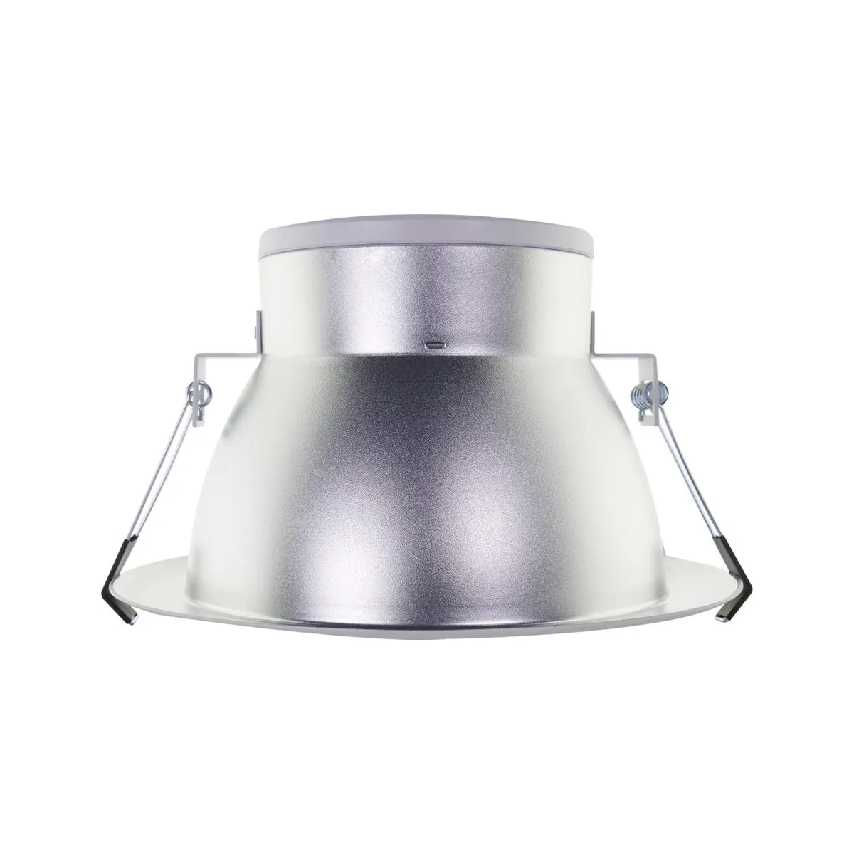 6 In. Commercial Canless LED Recessed Light, 23 Watts, 1750 Lumens, Selectable CCT, Silver Finish, 120-277V