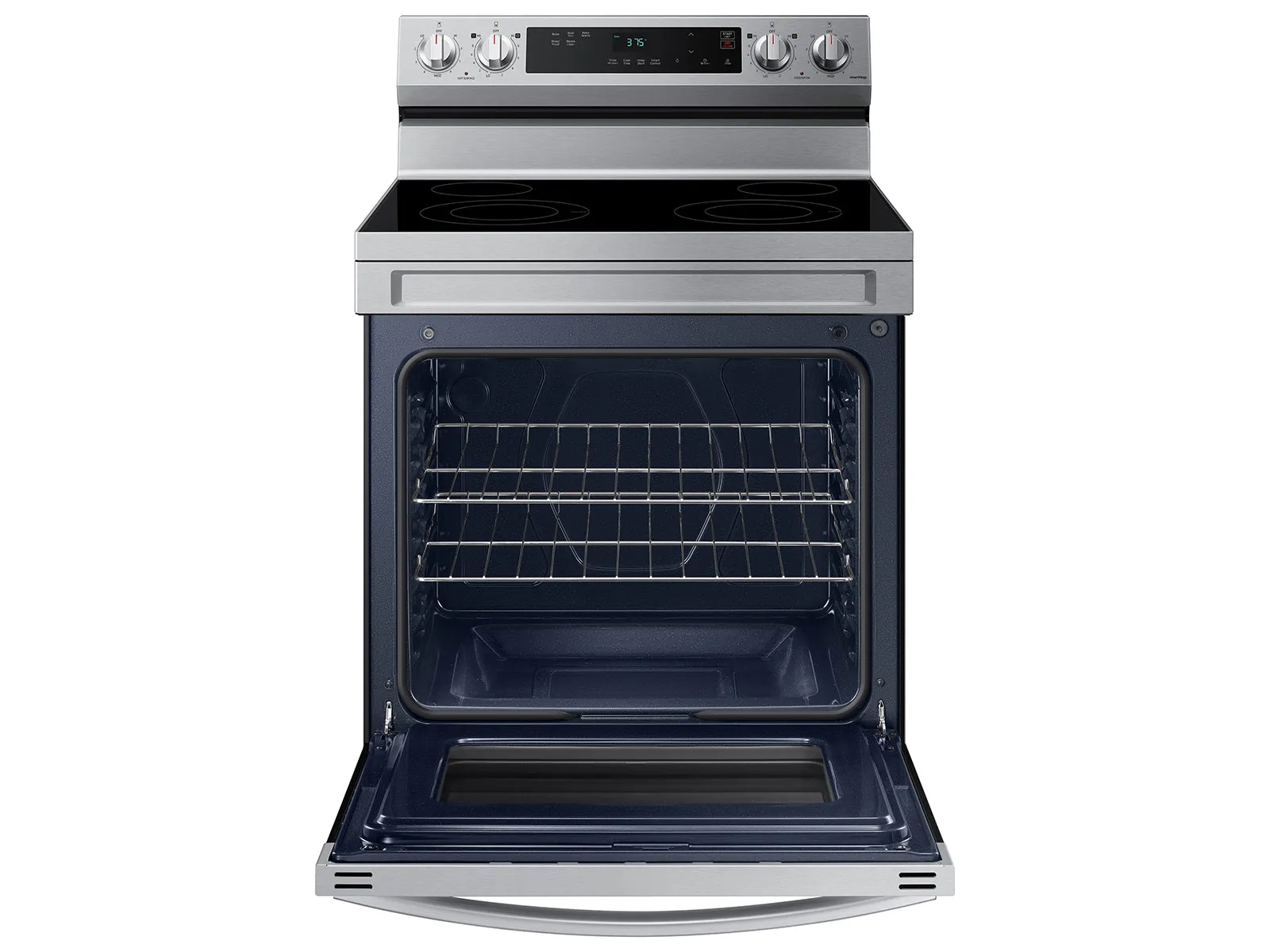 6.3 cu. ft. Smart Freestanding Electric Range with Steam Clean in Stainless Steel - (NE63A6111SS)