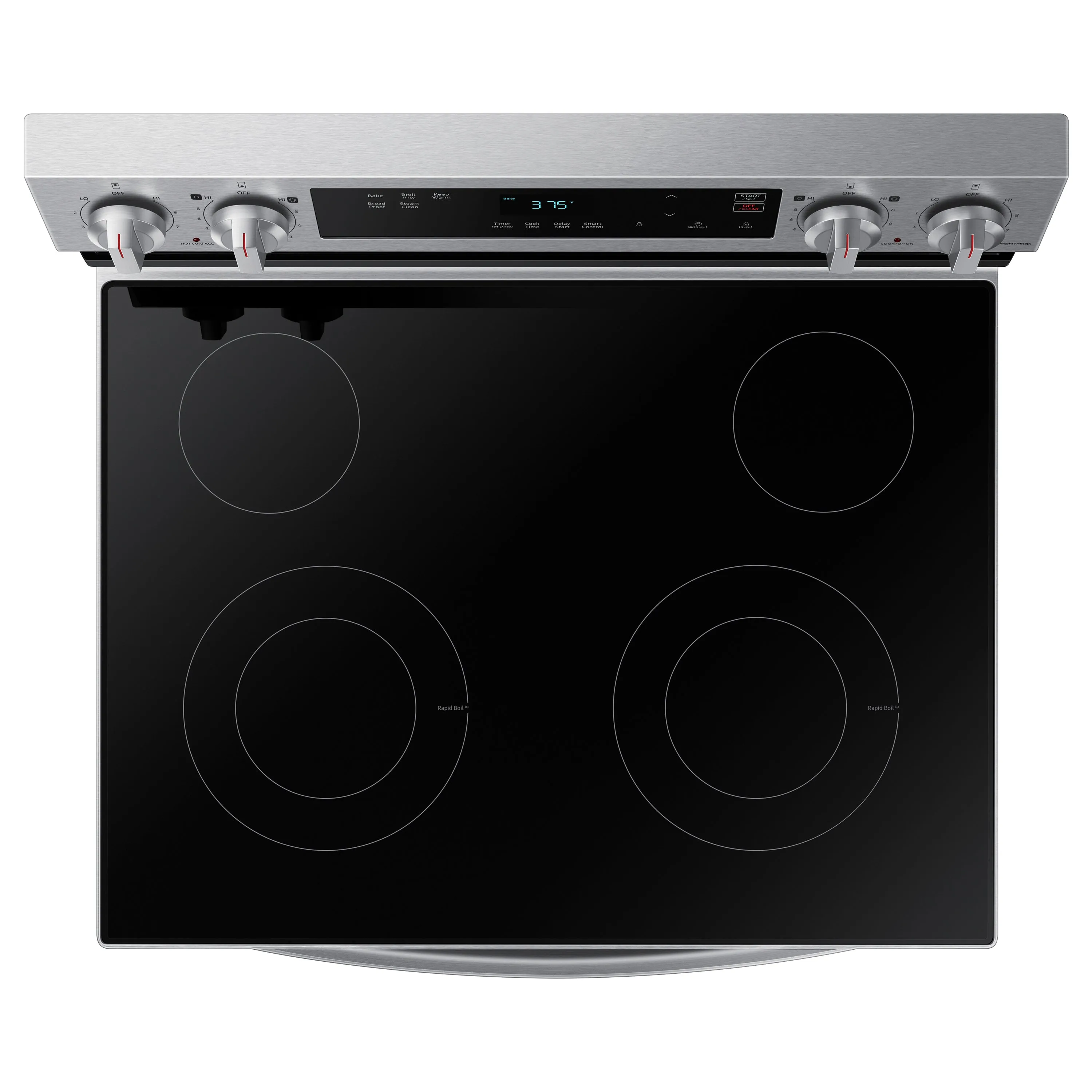 6.3 cu. ft. Smart Freestanding Electric Range with Steam Clean in Stainless Steel - (NE63A6111SS)