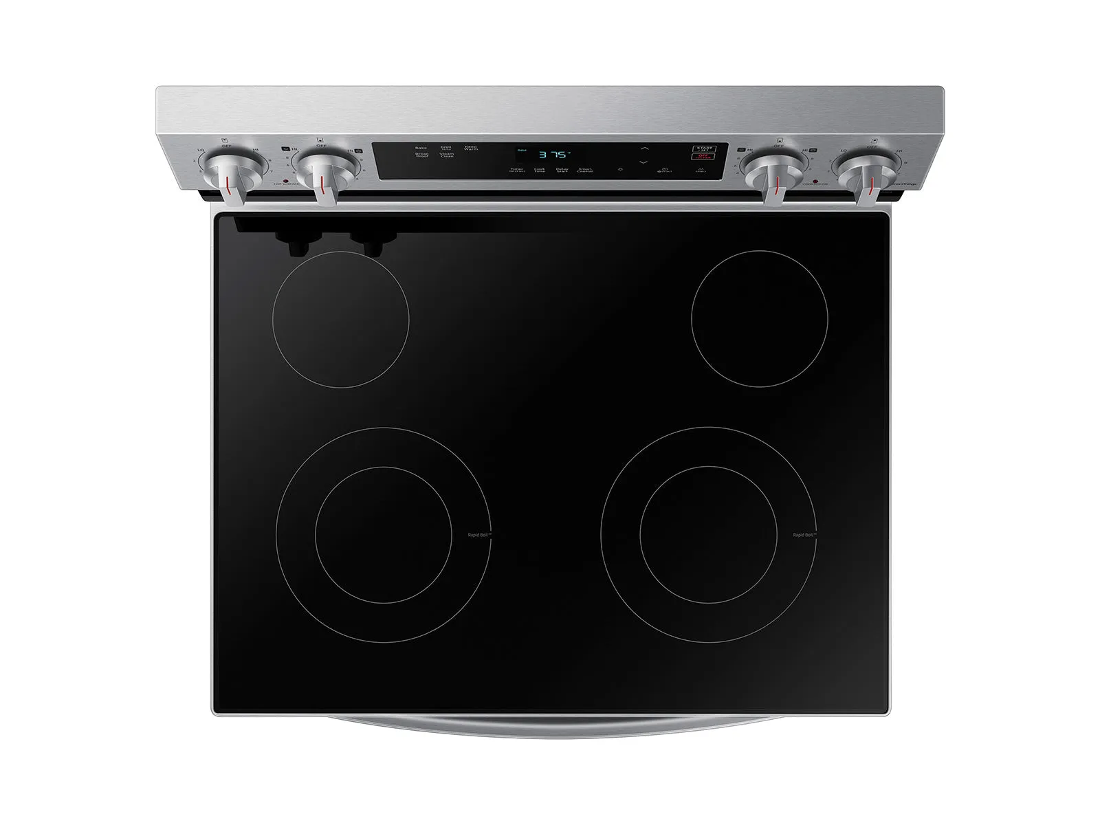 6.3 cu. ft. Smart Freestanding Electric Range with Steam Clean in Stainless Steel - (NE63A6111SS)