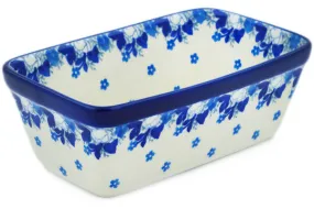 6" Mini loaf pan - Blue Spring