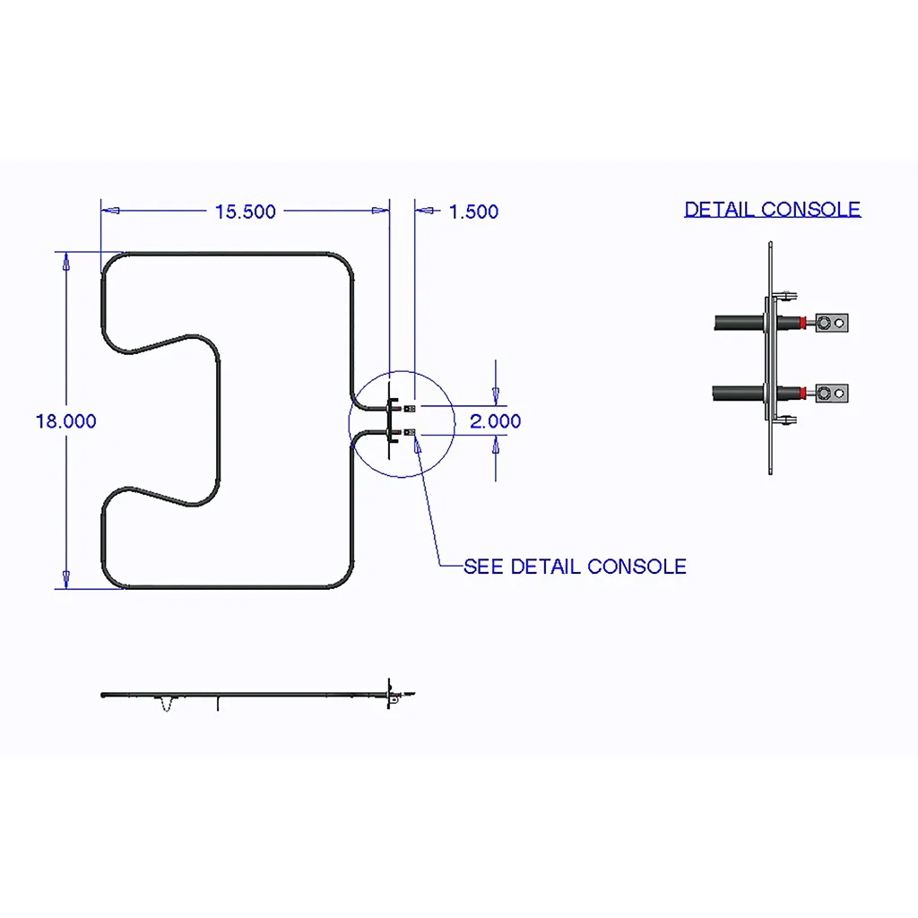 7511 Bake Element Frigidaire Brands 3000W 250V