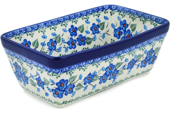 8" Loaf Pan 8" - Blue Blossom