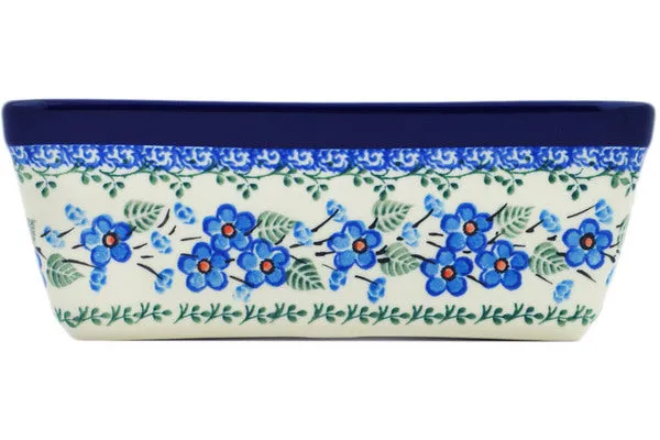 8" Loaf Pan 8" - Blue Blossom