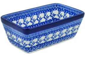 8" Loaf Pan 8" - Blue Twigs