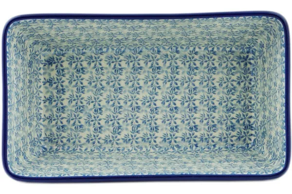 8" Loaf Pan 8" - Blue Water Lily