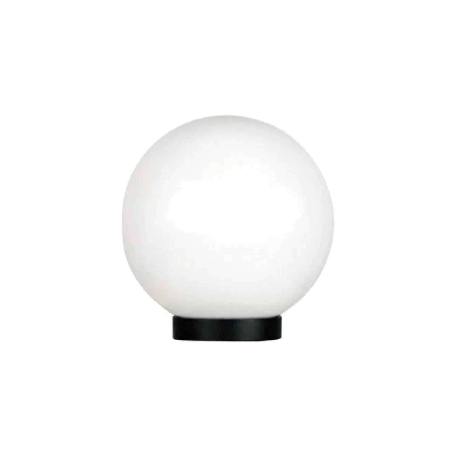 Acrylic Post Top Sphere Light Opal Finish in 6 Sizes 200mm-500mm