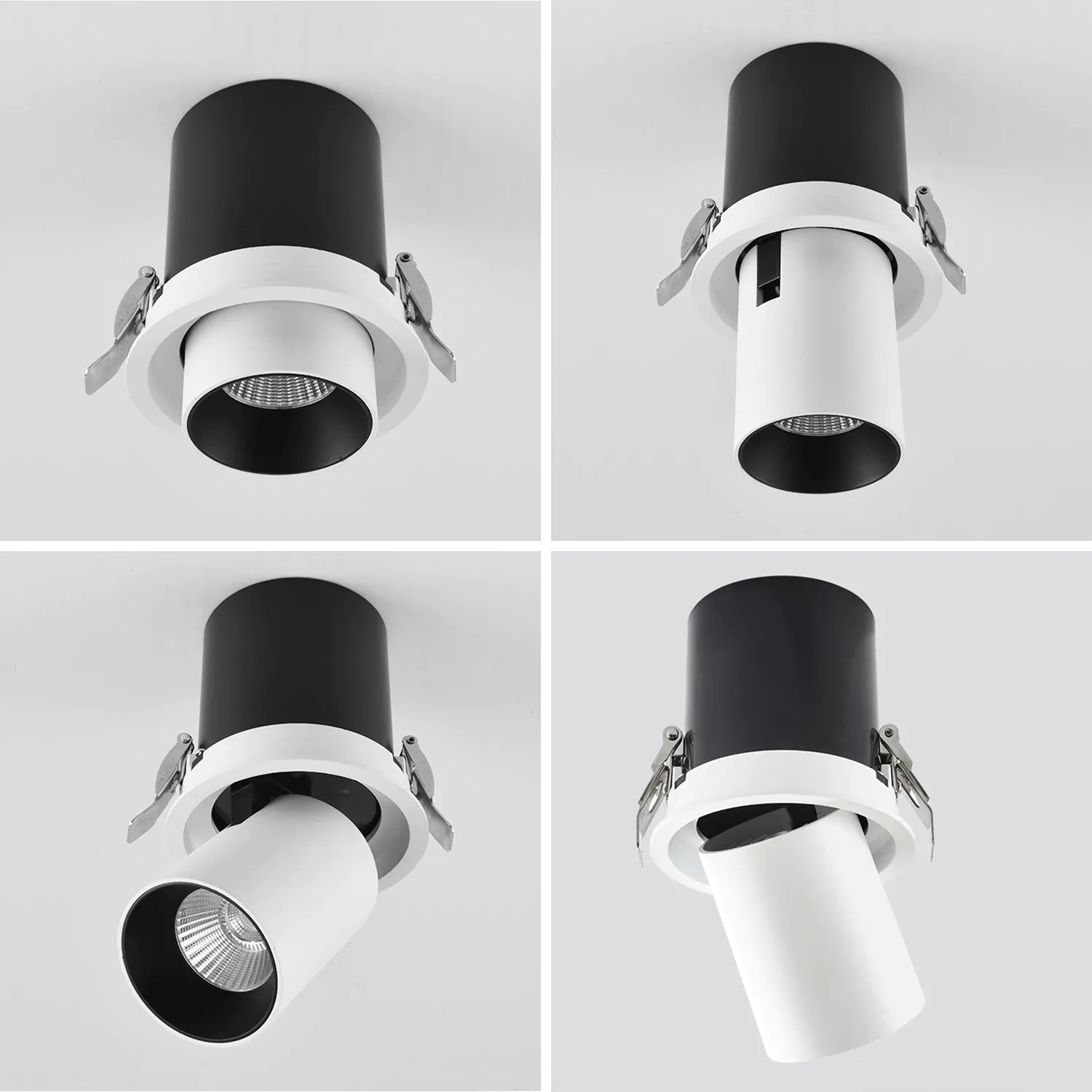 Adjustable Full Recessed COB Spotlight