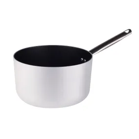 Agnelli Aluminum 3mm Nonstick Saucepan With Stainless Steel Handle, 2.7-Quart