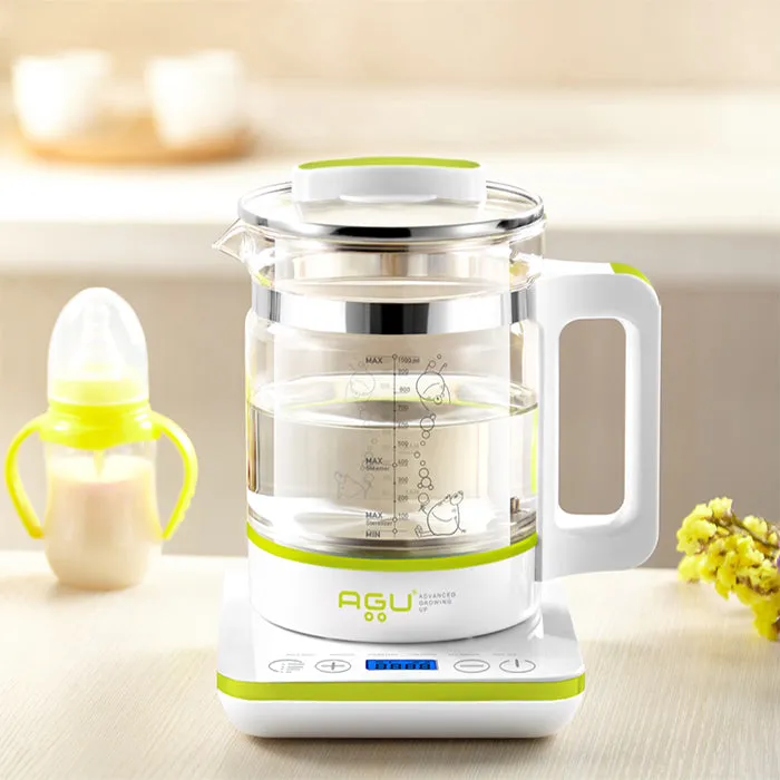 Agu - Multifunctional Electric Kettle - Green/White