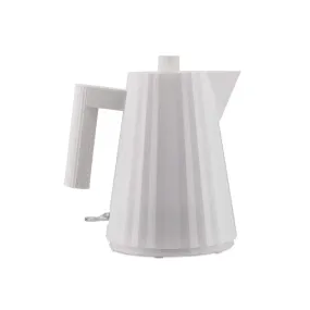 Alessi Plisse 1 Litre Electric Kettle, White