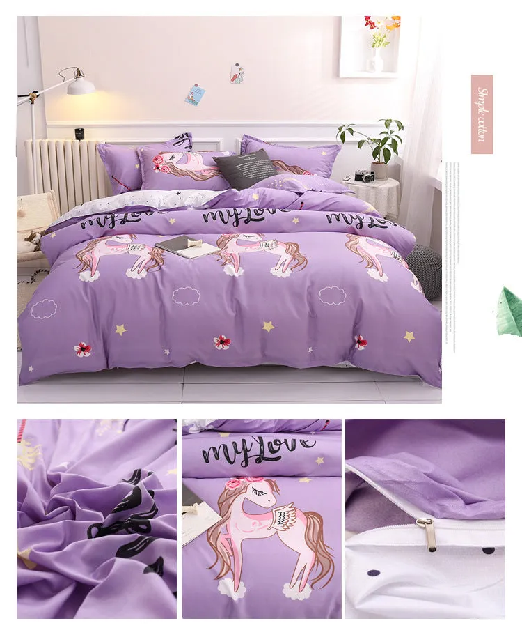 Aloe Cotton Sheets Four-piece Bedding