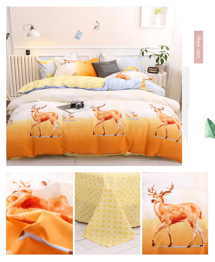 Aloe Cotton Sheets Four-piece Bedding