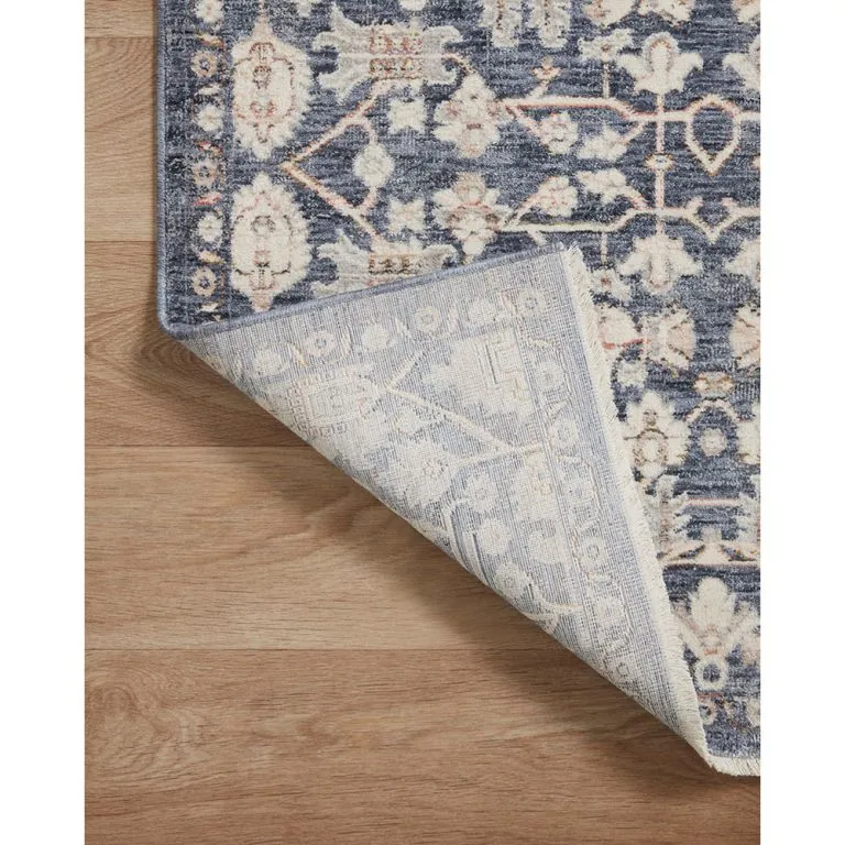 Amber Lewis x Loloi Zuma Rug - Blue Ivory