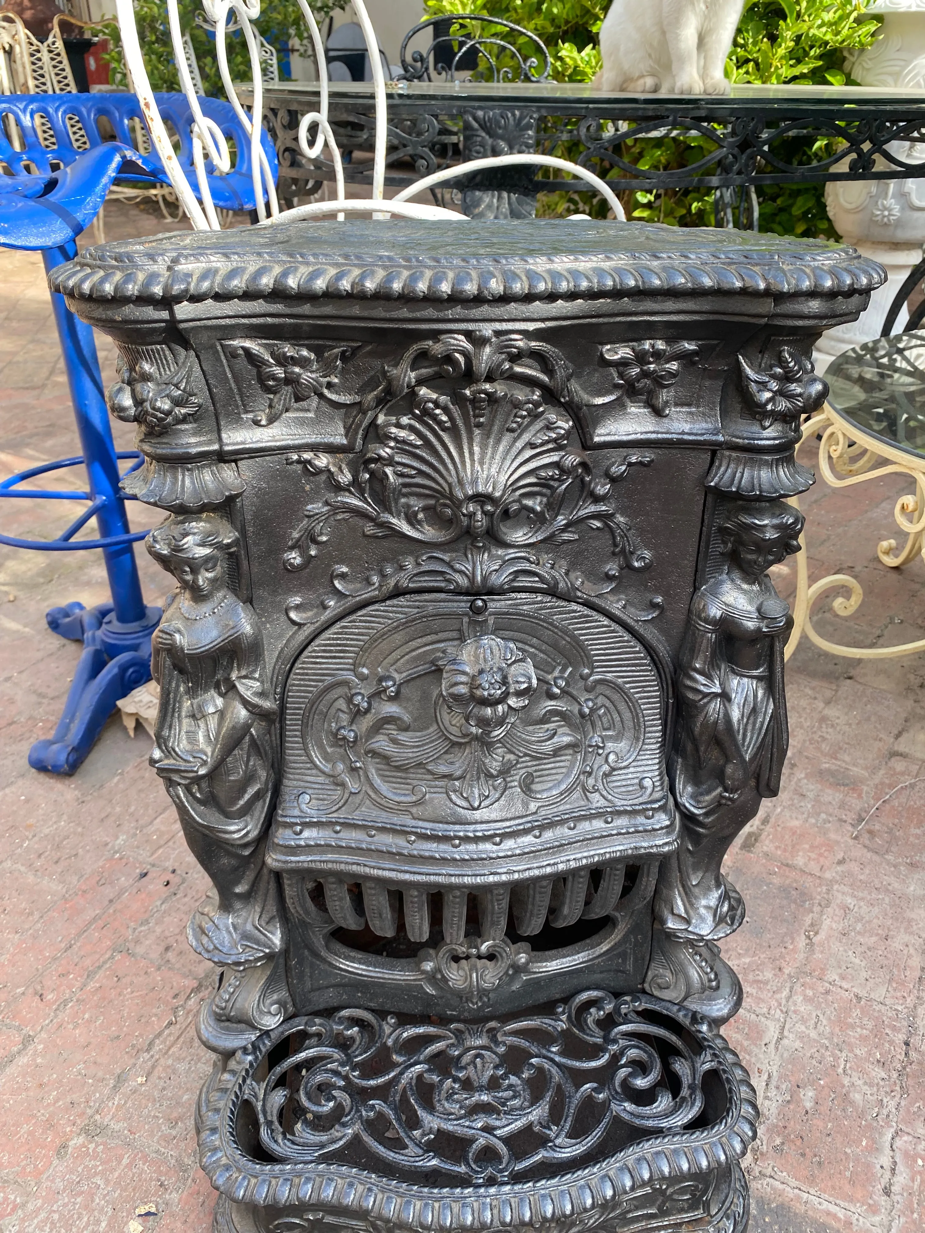 Antique Cast Iron Stove