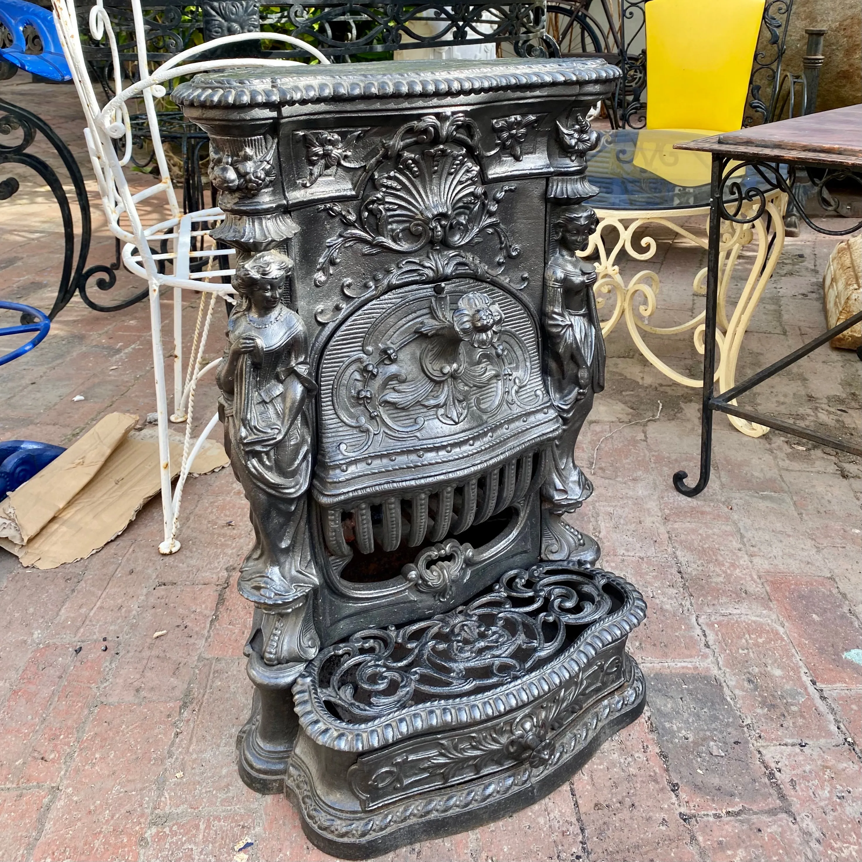 Antique Cast Iron Stove