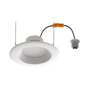 Aviva 6" LED Recessed Can Light, 8W|10W|14W, 1200 Lumens, Selectable CCT, Baffle Trim