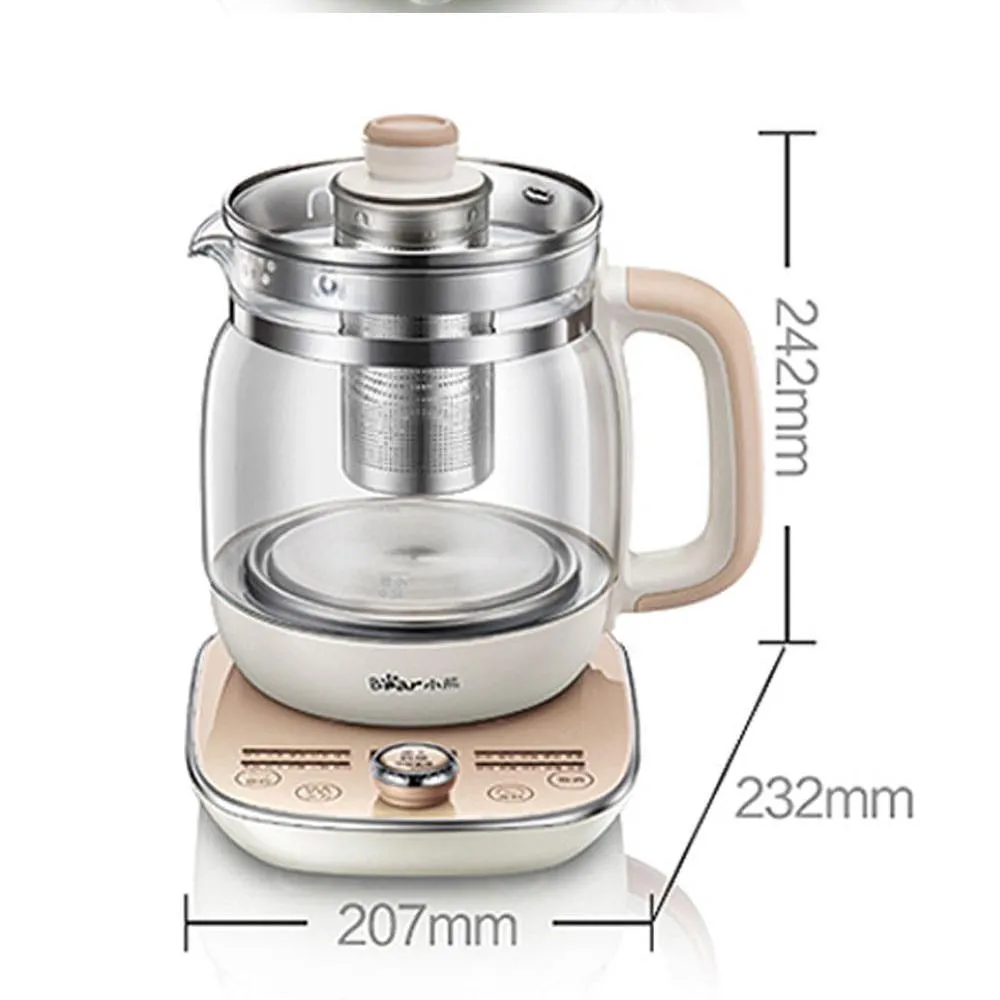 Bear Electric Health Multi-Function Kettle 20 Press Function, 1.5L (YSH-A15W6)