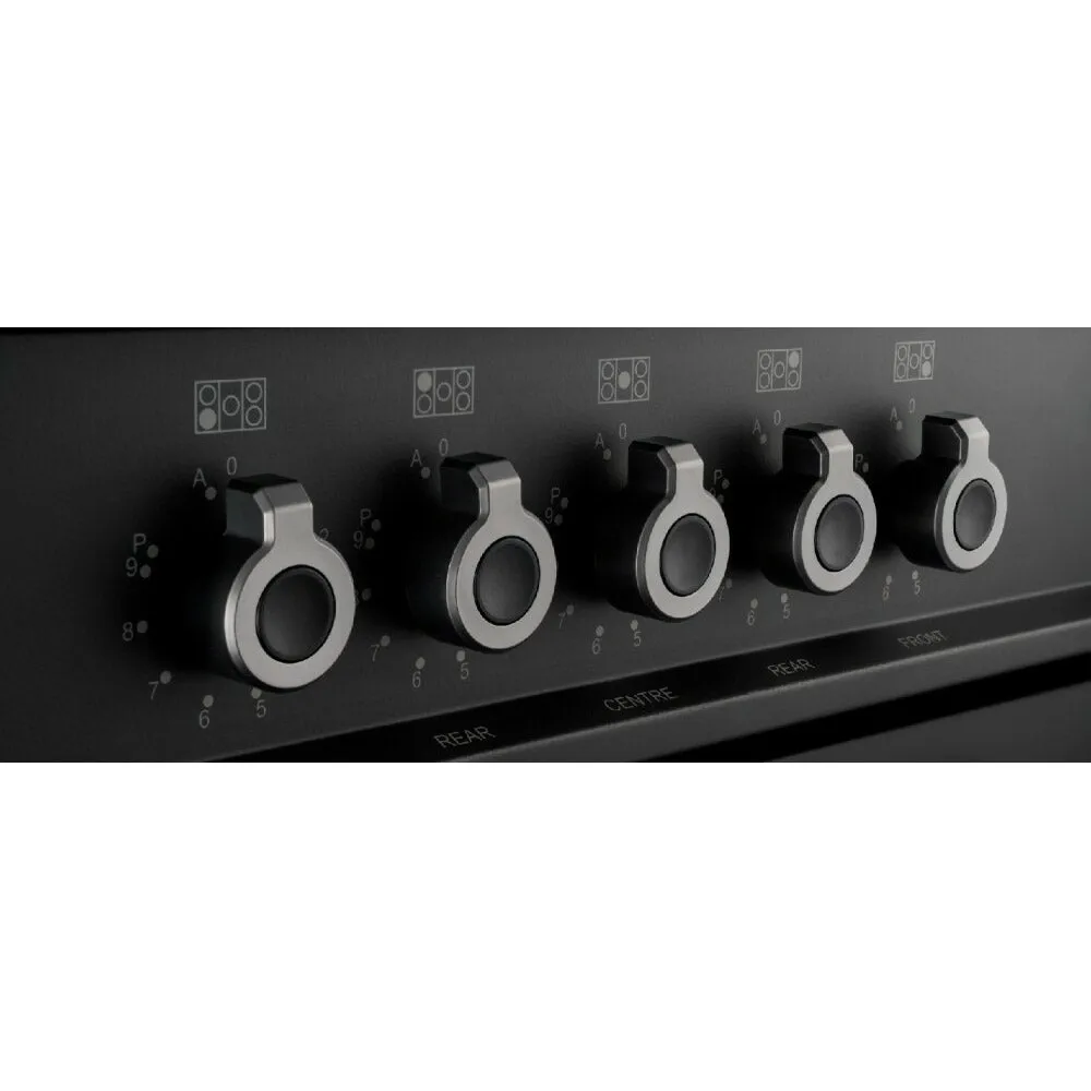 Bertazzoni Professional 100CM Induction Top Electric Range Cooker - Carbonio | PRO105I2ECAT