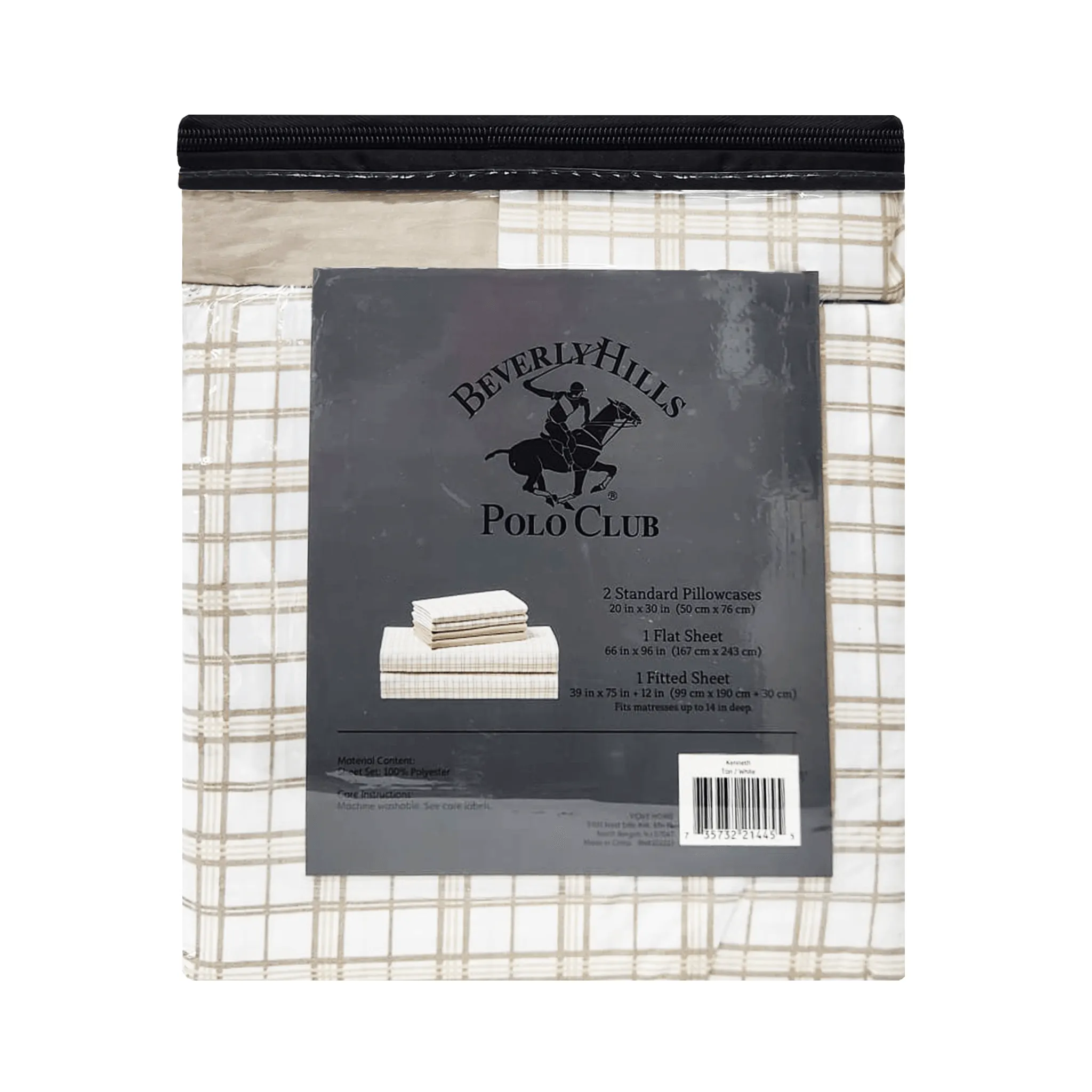 Beverly Hills Polo Club - Kenneth 6 Pcs. Sheet Set