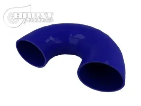 BOOST Products Silicone Elbow 180 Degrees, 25mm (1") ID, Blue