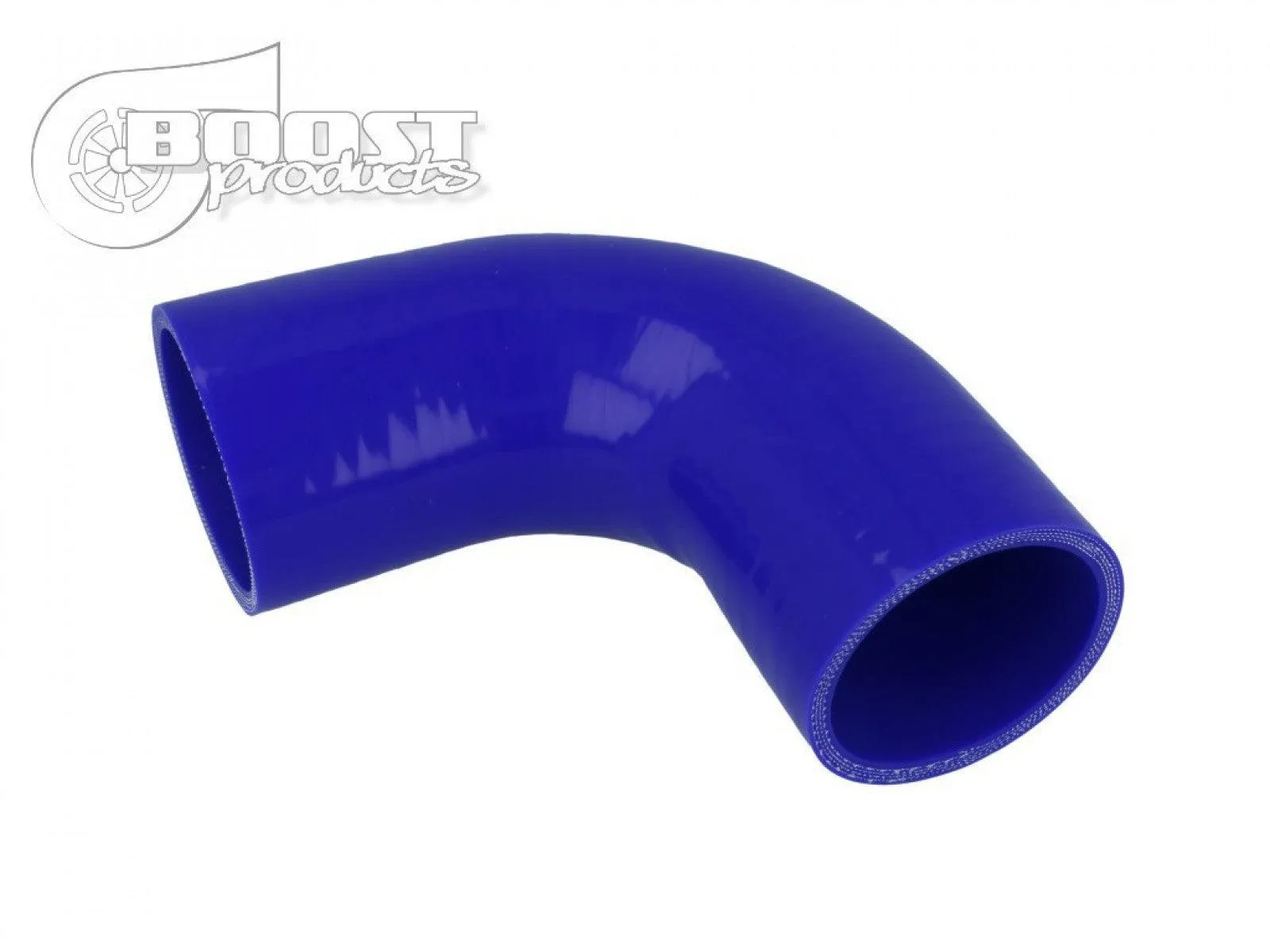 BOOST Products Silicone Elbow 90 Degrees, 48mm (1-7/8") ID, Blue