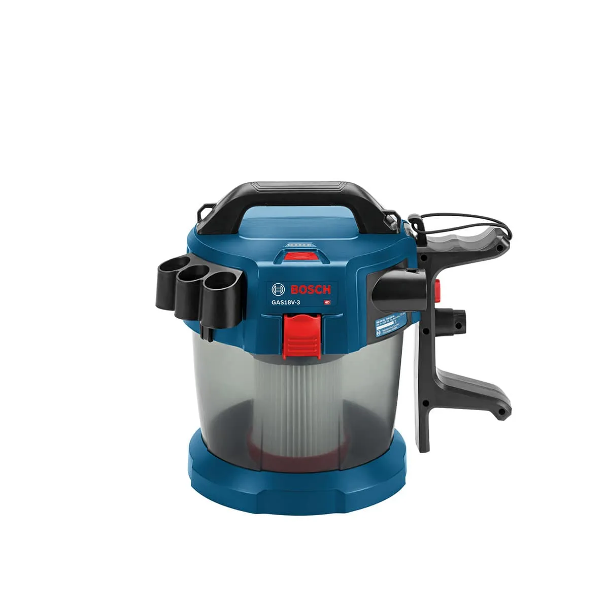 Bosch GAS18V-3N 18V 2.6-Gallon Wet/Dry Vacuum Cleaner with HEPA Filter