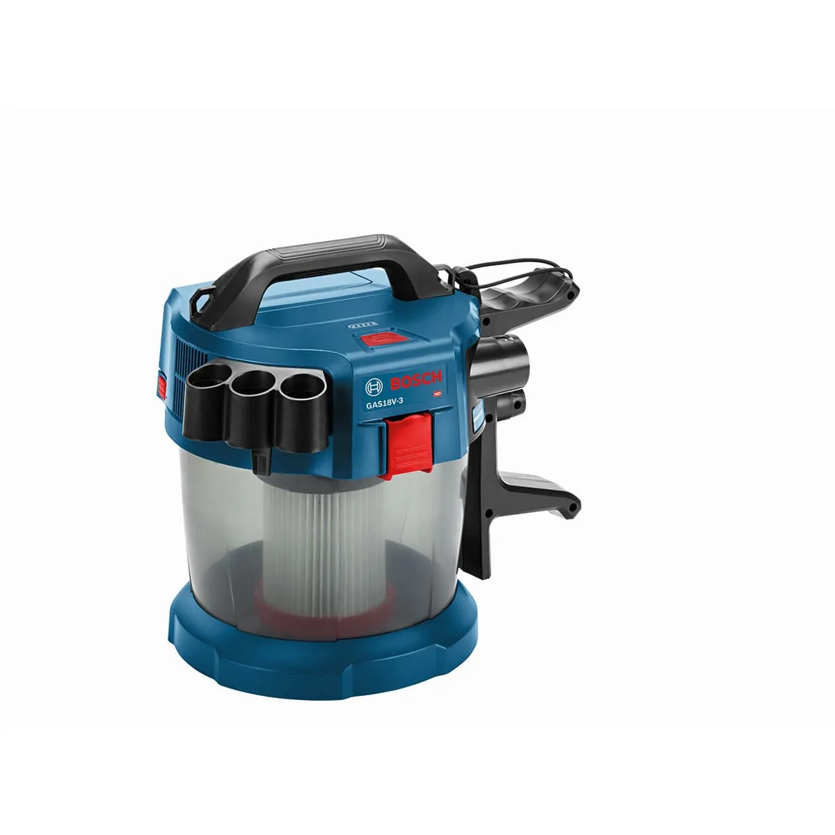 Bosch GAS18V-3N 18V 2.6-Gallon Wet/Dry Vacuum Cleaner with HEPA Filter