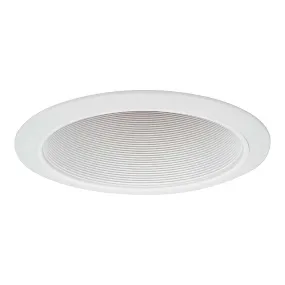 Boston Harbor TM5 Recessed Lighting Trim, Plastic Body, White, White