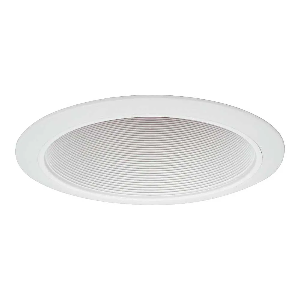 Boston Harbor TM5 Recessed Lighting Trim, Plastic Body, White, White