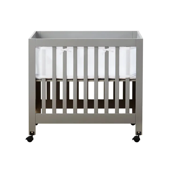 BreathableBaby Classic Mesh Liner for Mini Cribs (Covers 4 Sides)