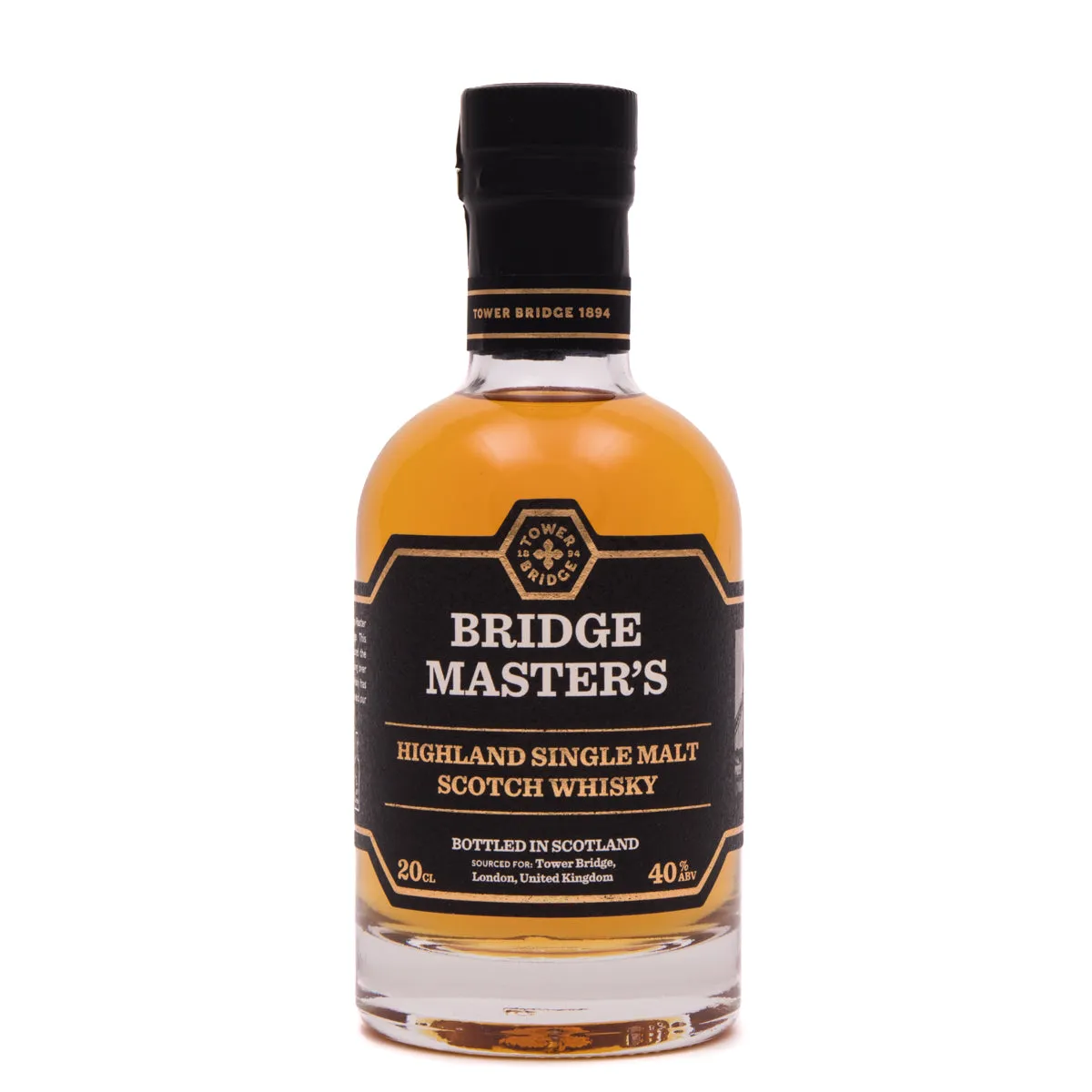 Bridge Master's Highland Single Malt Scotch Whisky 20cl