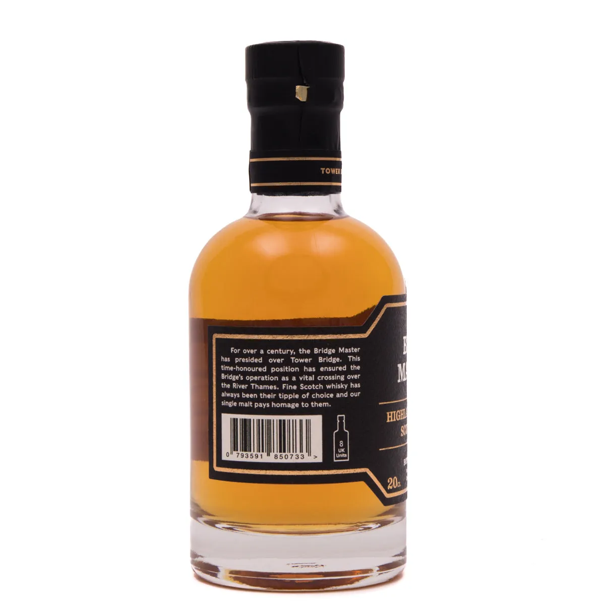 Bridge Master's Highland Single Malt Scotch Whisky 20cl